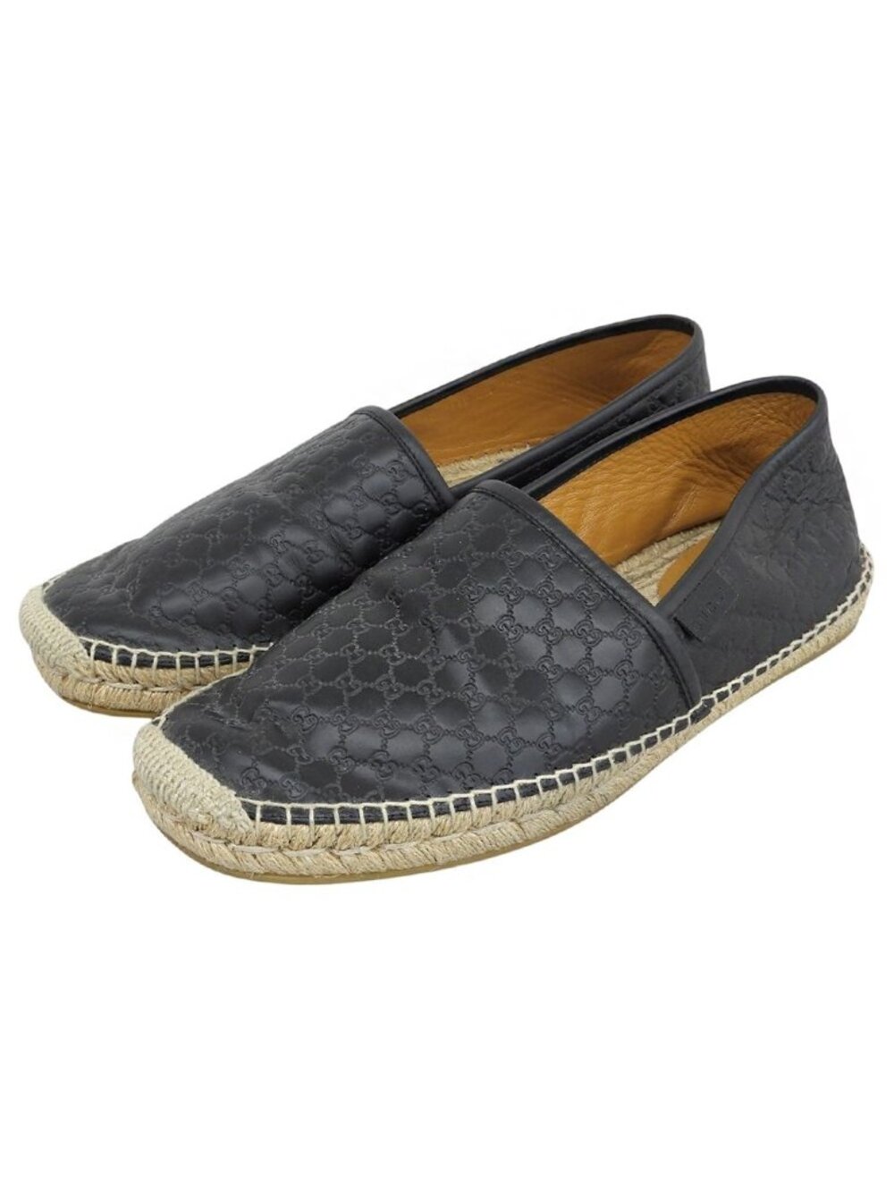 Gucci Micro GG Slip-on Shoes Black 8.5